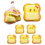Squishy Sweet Bread Slices 3"