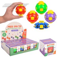 Fidget Spinning Ball Top 2.25"