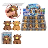 Squishy Crunch Highland Cow 3"