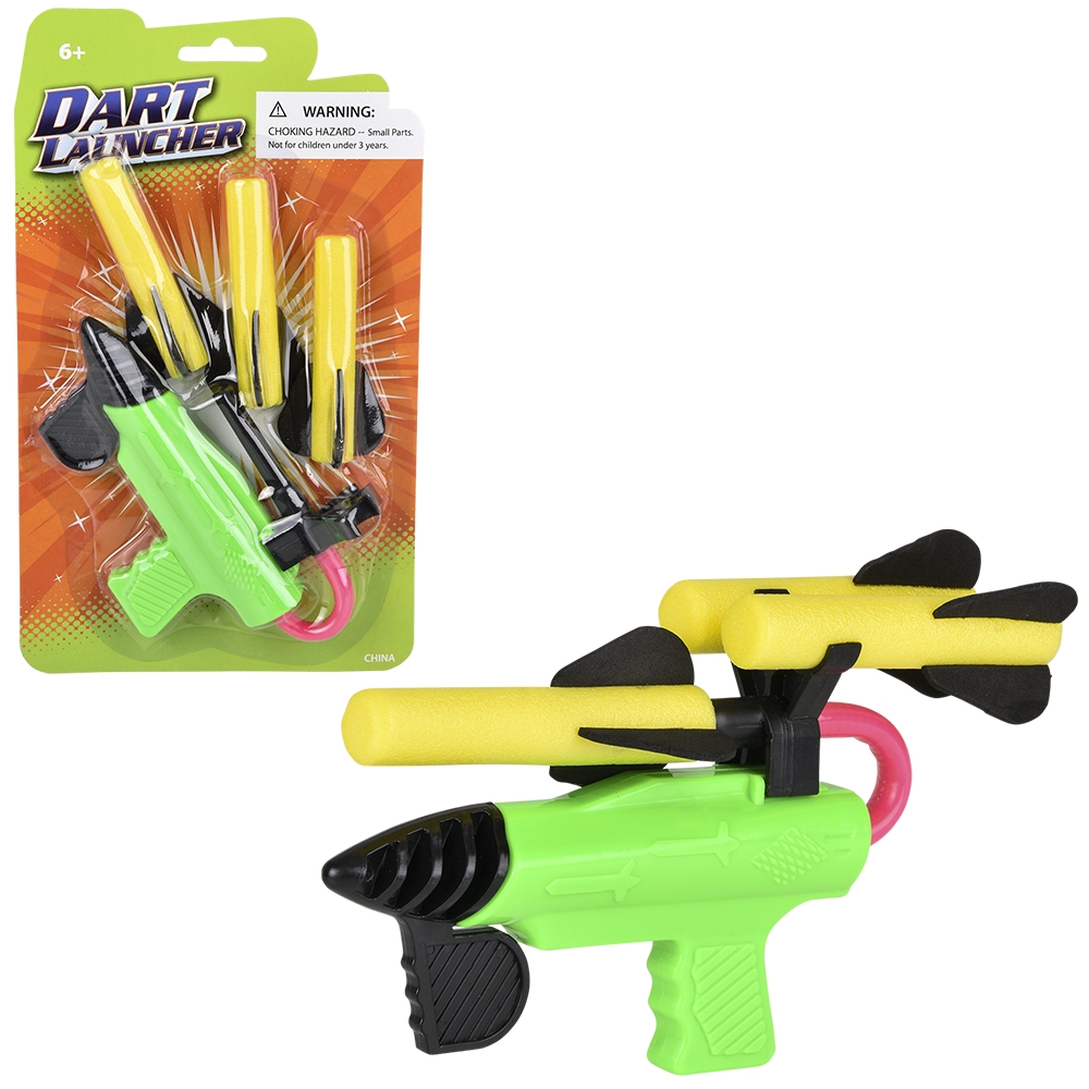 Foam Dart Launcher W/ 3 Darts 6