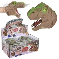 Soft Hand Puppet 6" - Dinosaur