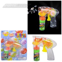 Light-Up Friction Bubble Shooter 6"