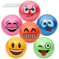 12" Silly Face Vinyl Balls