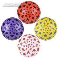 Color Vinyl Ball - Star (4 Asst.) 15"