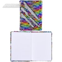 Sequin Rainbow Notebook 7.5"