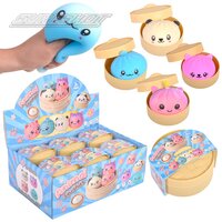 Unicorn And Pals Squishy Dumplings (4 Asst) 3.5"