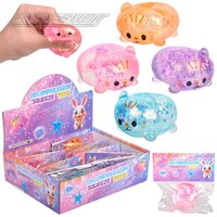 Squeezy Glitter Animals 2"