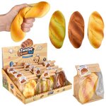 Twisted Squishy Bread Rolls 2.56"