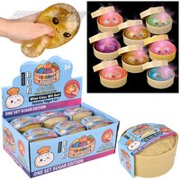 Light Up Squishy Rainbow Mystery Dumpling 3.25"