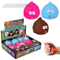 Sticky Squeeze Poop (3 Asst.) 2"