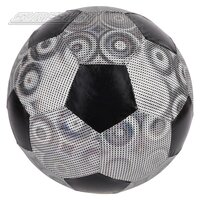 Silver Shiny Metallic Fabric Soccer Ball 16"