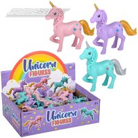 Unicorn Figures (3 Asst.) 3"