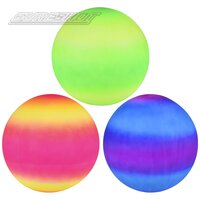 Neon Two Tone Stripe Ball (3 Asst.) 9"