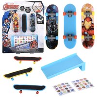 Avengers Fingerboards (3 Pcs) With Ramp
