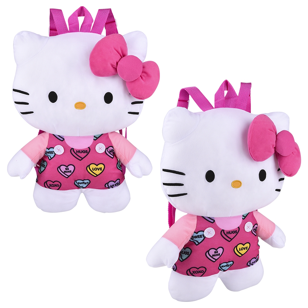 Hello Kitty Plush Backpack 16"