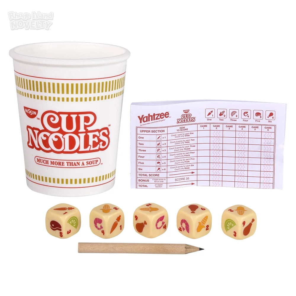 Yahtzee Cup Of Noodle