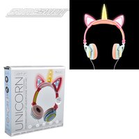 Light Up Folding Unicorn Headphones