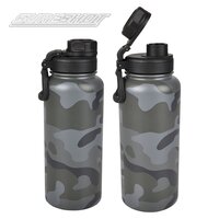 Double Wall SS Camo Sports Bottle 34 Oz. (12 Pcs/Case)