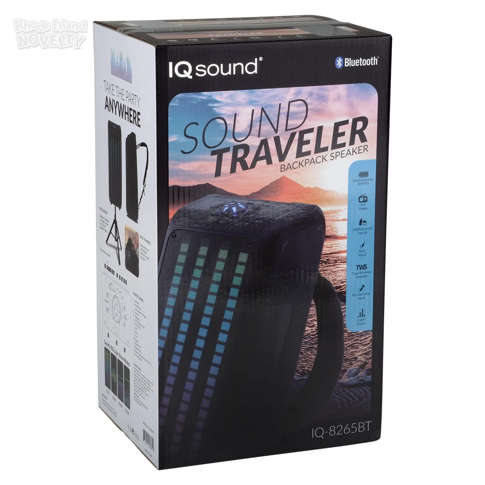 Sound Traveler Backpack Speaker 20"