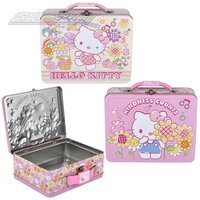 Hello Kitty Large Carry All Tin 8"