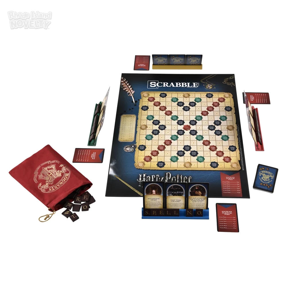 HARRY POTTER SCRABBLE Board Game That Offers An Enchanting Twist On The  Popular Word Game