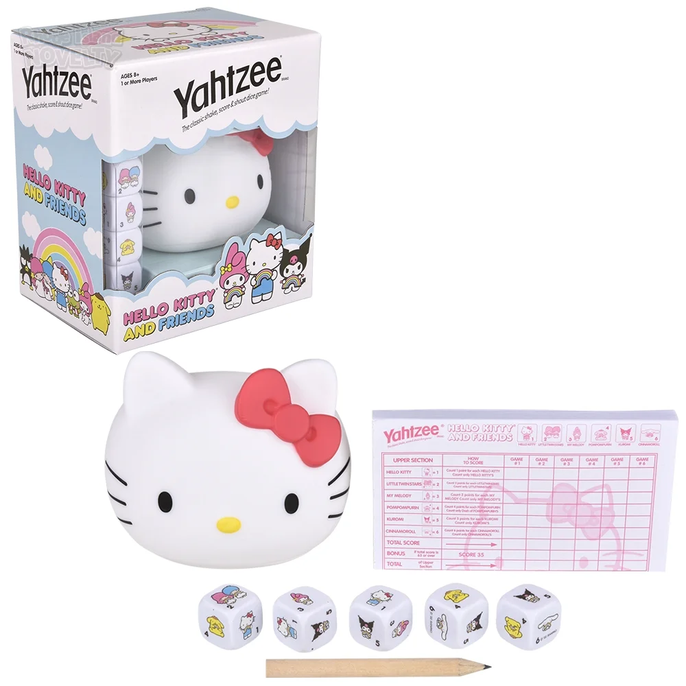 Hello Kitty And Friends Yahtzee Game