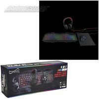 4 In 1 RGB Light Up Gaming Kit