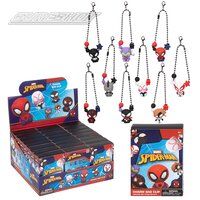 3D Charm Figure Keyclip - Spider Man 2.5"