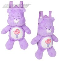 Care Bears "purple Share" Plush Backpack 17"