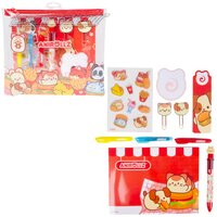 Anirollz Stationery Set - Fast Food 10.5"
