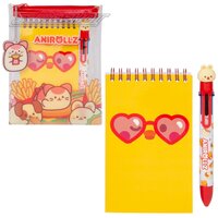 Anirollz Mini Stationery Set - Fast Food 5.75"