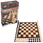 Chess, Checkers, Tic Tac Toe Game