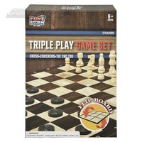 Chess, Checkers, Tic Tac Toe Game