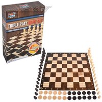 Chess, Checkers, Tic Tac Toe Game