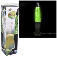 Mini Sparkle Lamp - 12.5" Green