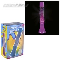 Groovy Glitter Lamp 16" - Purple
