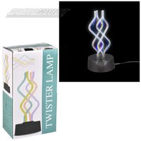 Color Changing Twister Lamp 10" X 5.75"