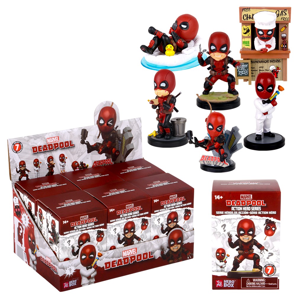 Deadpool Action Hero Series (6/Dsp)