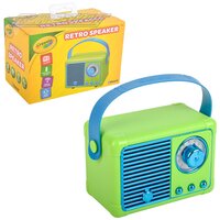 Retro BT Crayola Speaker - Green 6"