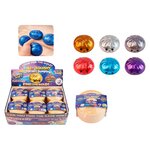 Squishy Metallic W/Glitter Dumpling 3.3"