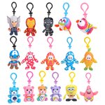 Licensed Micro Teenies Keyclip Kit (36 Cnt) 2.5"