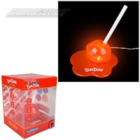 Dum Dums Melted Lolipop Desk Lamp 6.1"-Red
