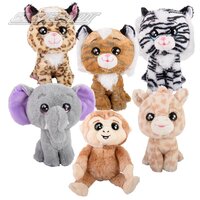 Lil Peepers Jungle Plush (6 Asst.)