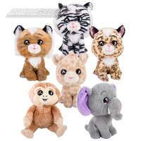 Lil Peepers Jungle Plush (6 Asst.)
