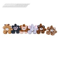 Jungle Plush Puzzle (6 Asst) 10"