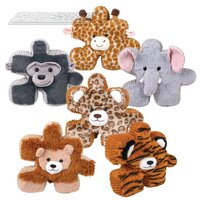 Jungle Plush Puzzle (6 Asst) 10"