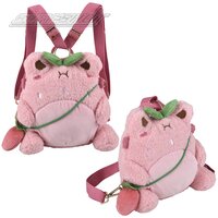 Strawberry Froggie Backpack 9"