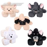 Pups Plush Puzzle (6 Asst) 10"
