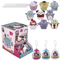 Cutie Beans Clip Case (9 Asst) Hello Kitty Animal (36ea/Disp