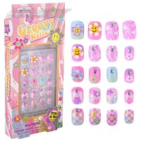 Glam Nails Groovy Flower 3.5"